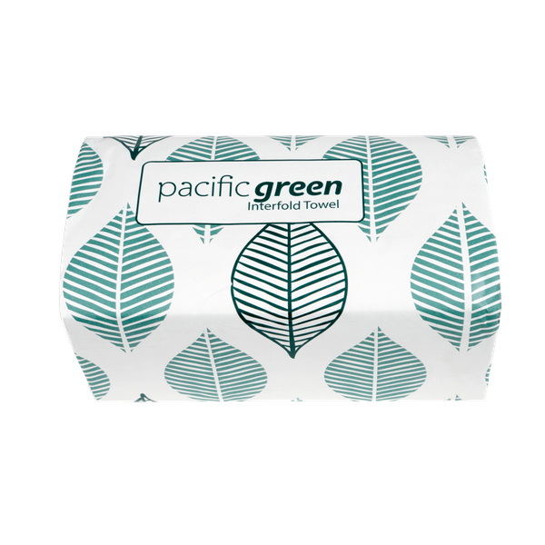 Pacific Green Recycled Interfold Towel