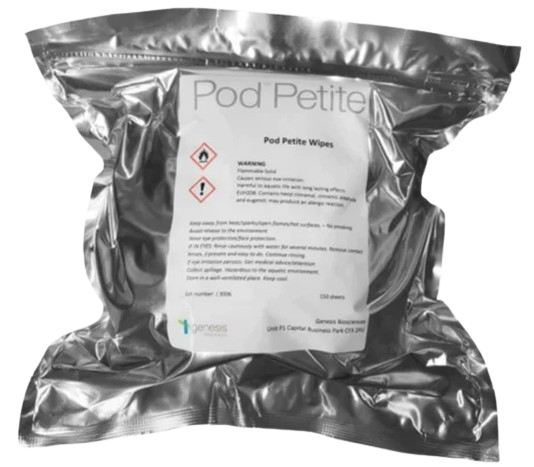 Pod Petite Wipes - Bubbly Fragrance