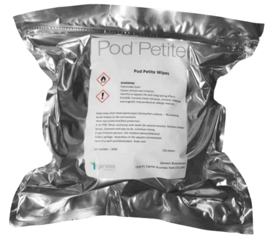 Pod Petite Wipes - Bubbly Fragrance