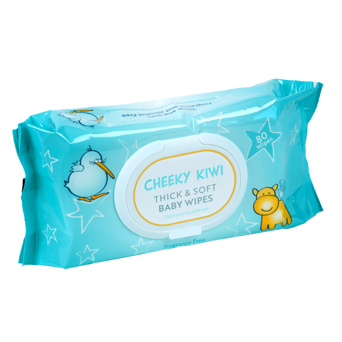 Cheeky Kiwi Baby Wipes - Fragrance Free