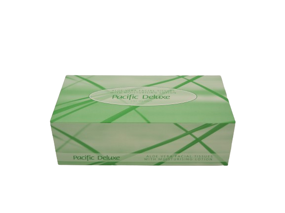 Pacific Deluxe Facial Tissue with Aloe Vera, 2 Ply - FSC