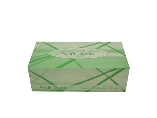 Pacific Deluxe Facial Tissue with Aloe Vera, 2 Ply - FSC