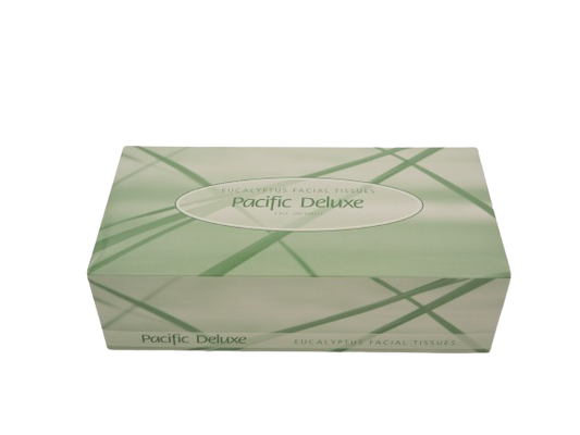 Pacific Deluxe Facial Tissue with Eucalyptus, 2 Ply - FSC