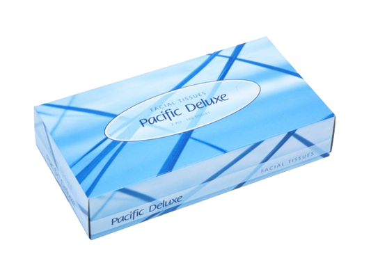 Pacific Deluxe Facial Tissue 2-Ply 100 Sheets