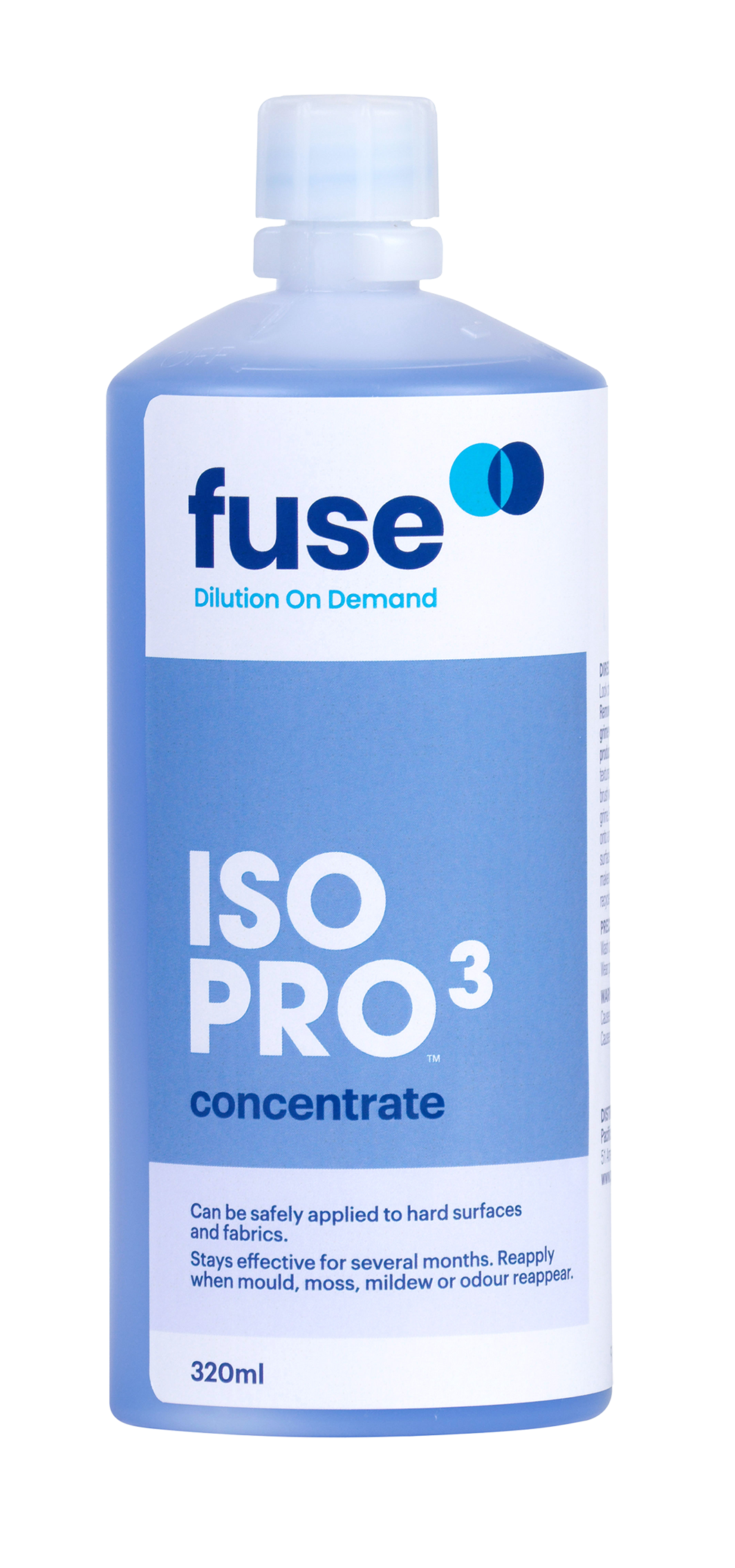 Fuse ISOPRO3 3-in-1 cleaner, sanitiser & protectant concentrate - Cartridge