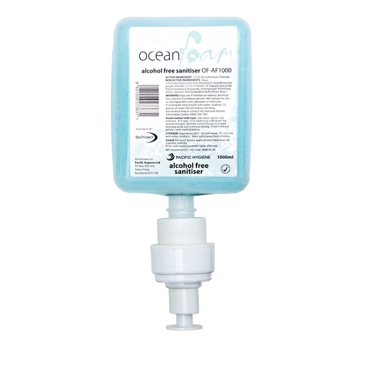 Ocean Foam Alcohol Free Hand Sanitiser 1000ml