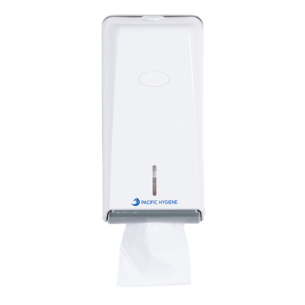 Pacific Hygiene Mini Interleaved Tissue Dispenser White