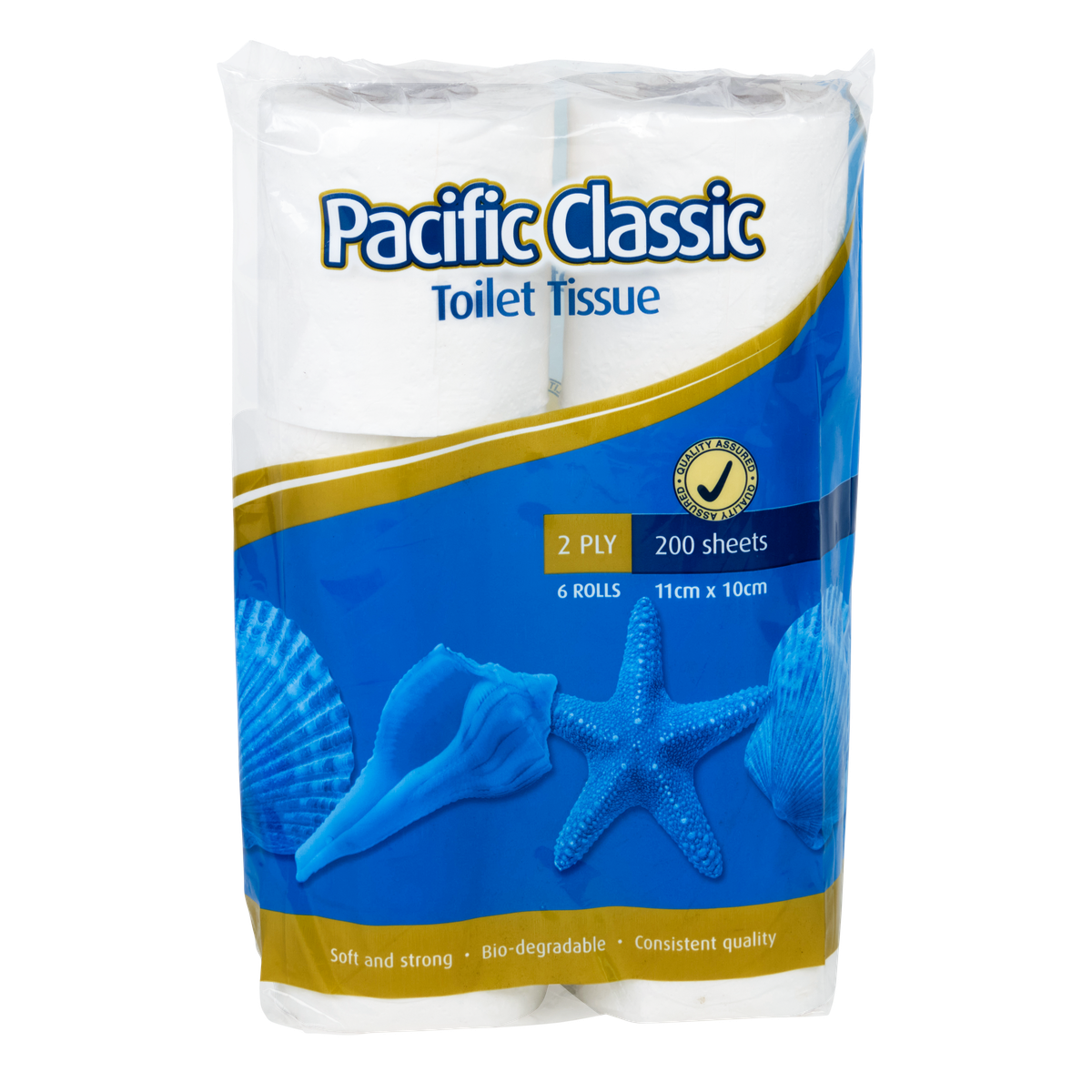 Pacific Classic Toilet Roll 2-Ply 200 Sheets