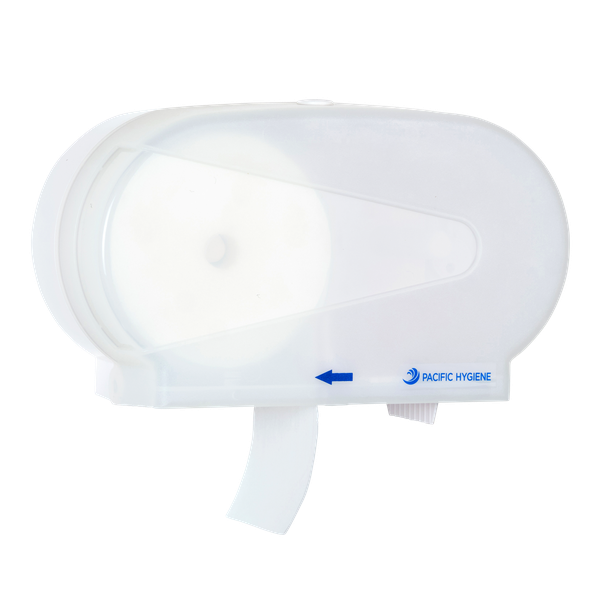 Pacific Hygiene Double Mini Jumbo Dispenser - White