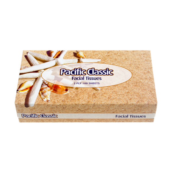 Pacific Classic 2-Ply facial tissue