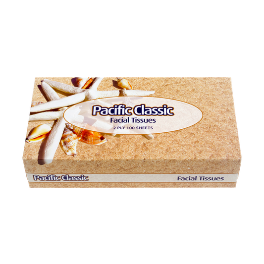 Pacific Classic 2-Ply facial tissue