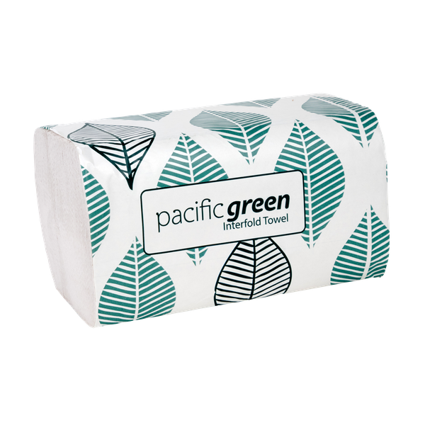 Pacific Green Recycled Interfold Towel