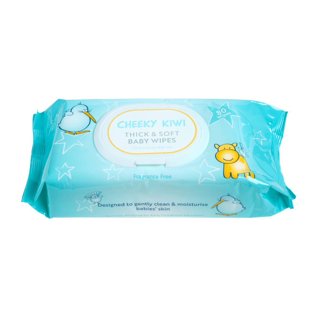 Cheeky Kiwi Baby Wipes - Fragrance Free