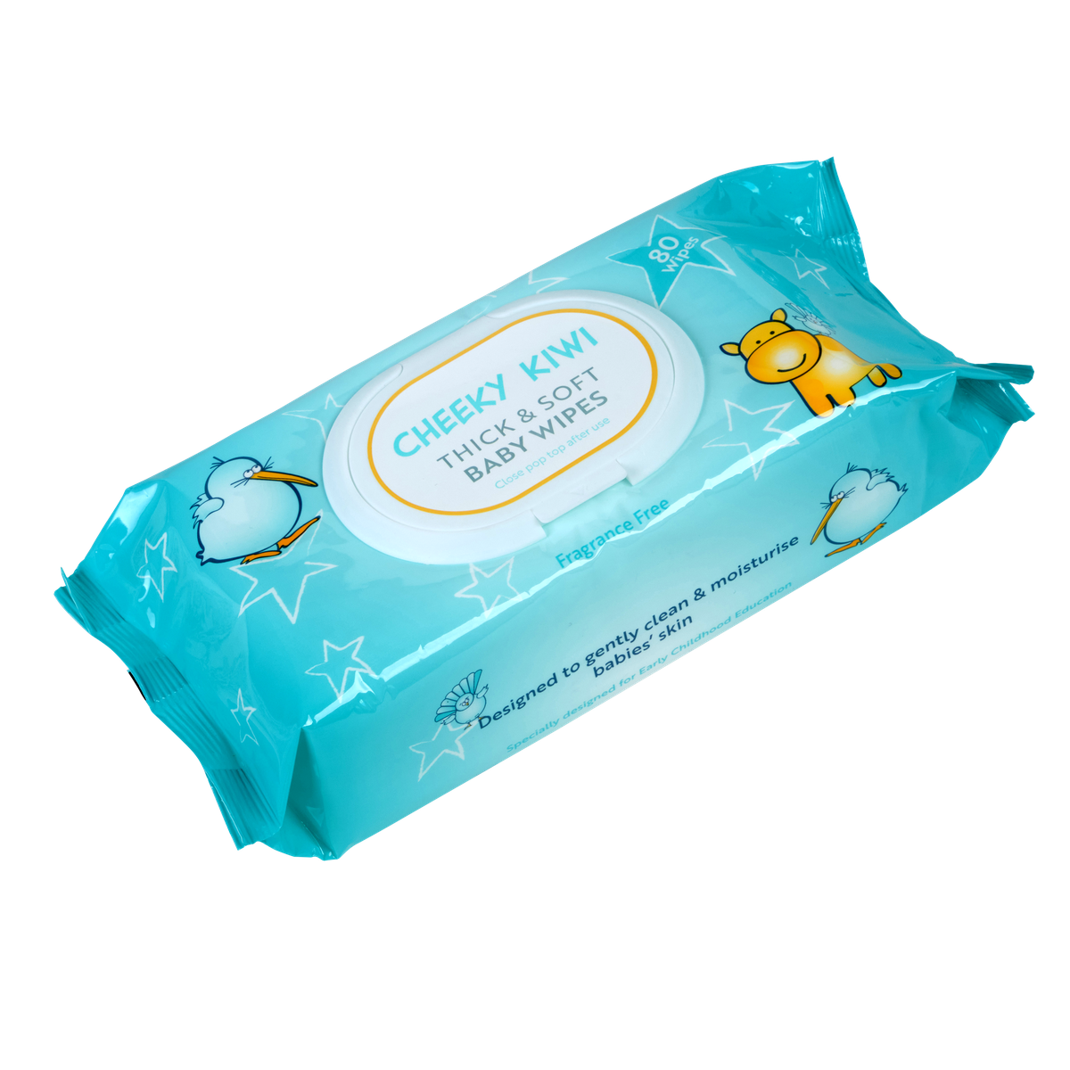 Cheeky Kiwi Baby Wipes - Fragrance Free