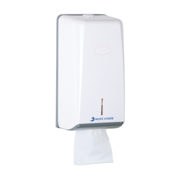 Pacific Hygiene Mini Interleaved Tissue Dispenser White