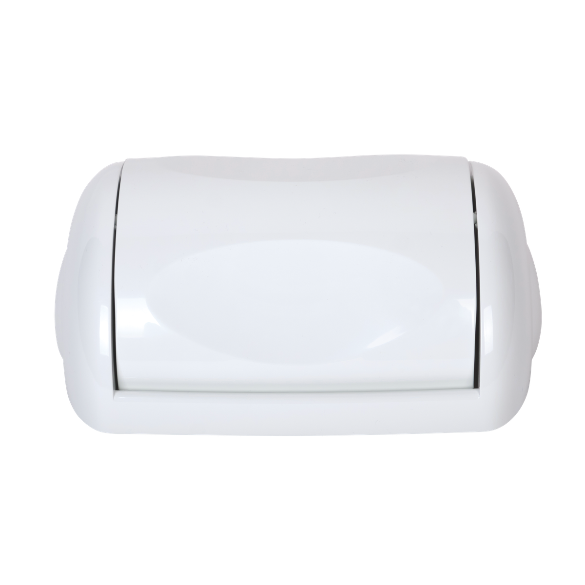 Waste Paper Bin White 23L - Swing Lid