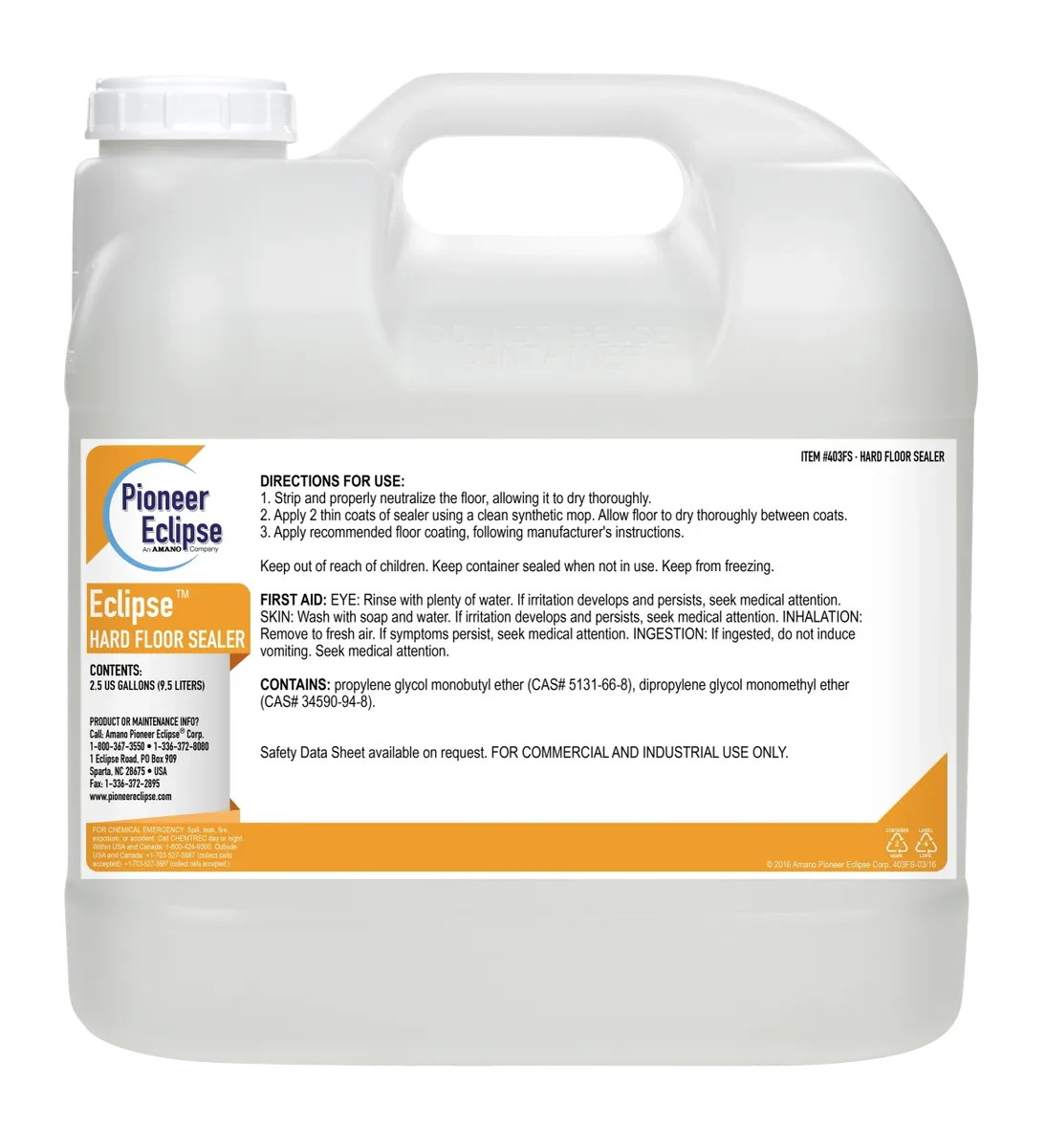 Eclipse Hard Floor Sealer 10L